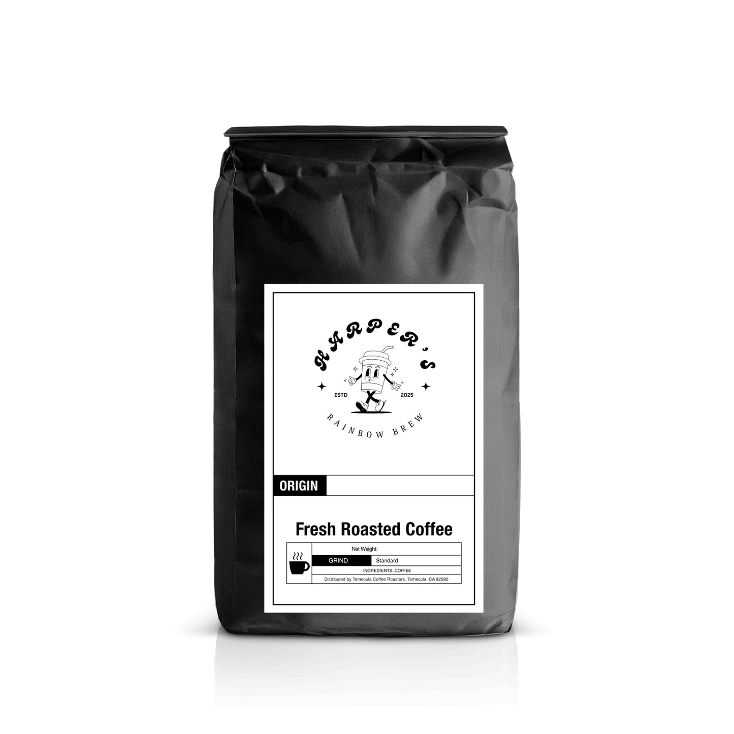 Harper's Flavored Coffee Sampler Pack β 6 Variety 2oz Sample Set