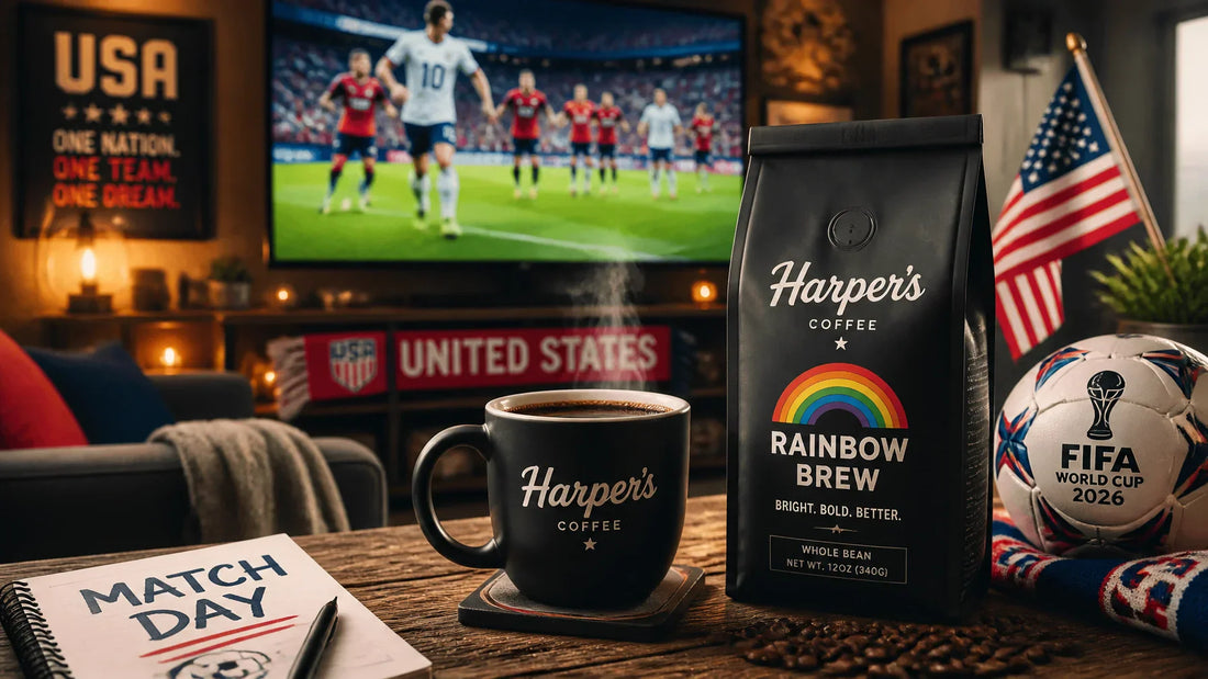 world cup Customers enjoying fair trade coffee together in a warm, community-focused café