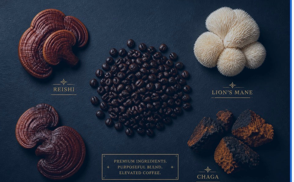 Harper's Instant Mushroom Coffee – Functional Adaptogenic Instant Coffee