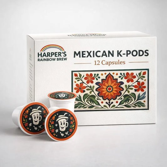 Harper's Mexico Coffee Pods – Single Serve Capsules Single Origin